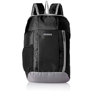 Amazon Brand – Solimo Hiking Day Backpack, 15L, Black