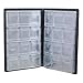 Upgrade 120 Collection Holders Storage Money Penny Pocket Album Book Folder Notebook PVC Black/Green/Blue/Red Coin Holder Books For Pennies Coin Holder Books For All