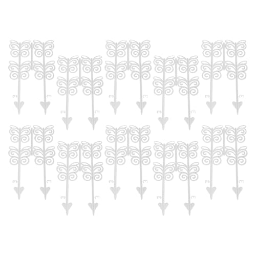 Valla De Jardín - Paneles De Separación De Jardín Decorativo,10 Piezas Paneles Como Barrera Animal Y Decoración De Jardín Para Decoraciones Al Aire Libre En El Patio Exterior Con Ambientes Verdes Y