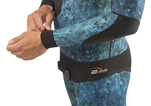 Cressi Blue Hunter Top Wetsuit 2.5Mm, Camo Blue, S #TOP7