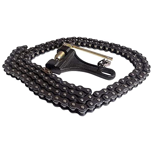 Jinfannibi 420 Chain 132 Links With Chain Breaker For 50Cc 70Cc 90Cc 110Cc 125Cc Atvs Dirt Bike Go Kart Mini Bike Scooter Pit Bike Quad #TOP4