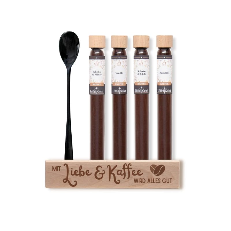 Löffelgeist® Kaffee-Geschenkset Mit Liebe & Kaffee
