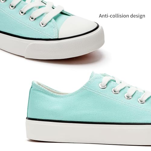 Image of ZGR Women's Canvas Low Top Sneaker Lace-up Classic Casual Shoes for Women