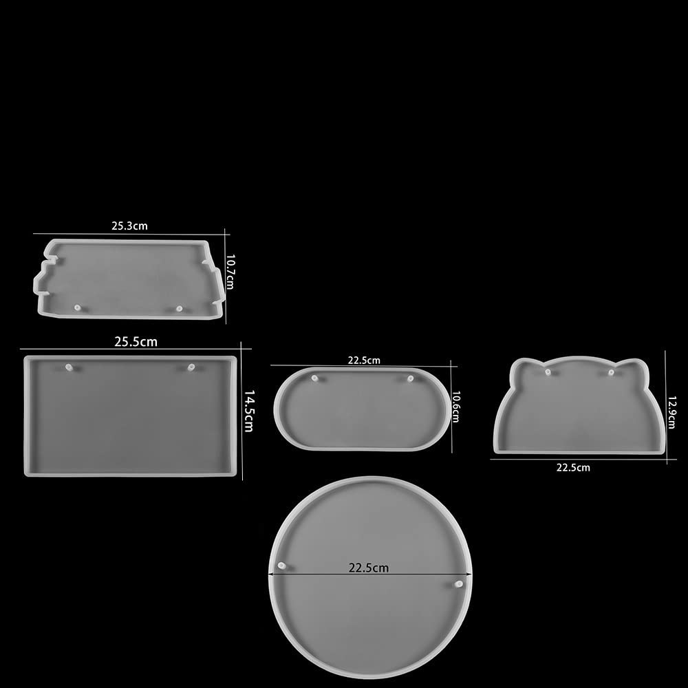 Amazon.com: House Door Name Number Plate Silicone Molds, Cards