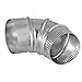 Everbilt 4 in. Aluminum 90 Degree Elbow