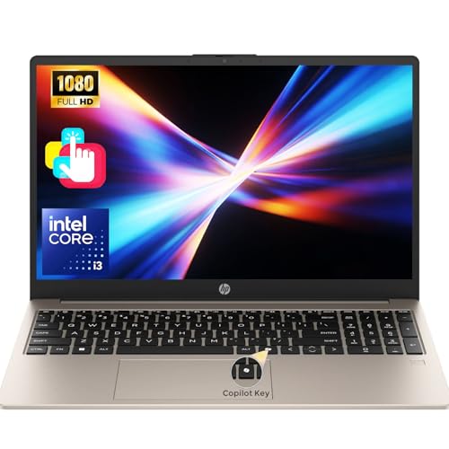 Image of HP Touchscreen 15.6 inch FHD Business Laptop Computer | 2026 Edition | Intel 13th 8 Cores i3 CPU (Beat 11th i5) | 32GB RAM | 1TB SSD | AI Copilot Key | Wi-Fi 6 | Windows 11 with Office 365 for The Web