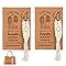 MINGBOLIN 2 Pièces Boho Tressé Porte Cles,Porte-Clés avec Carte de Remerciement Macramé Porte Clés Cadeau pour Ma Meilleure Amie Cadeau pour Petite Amie cadeau Porte-Bonheur