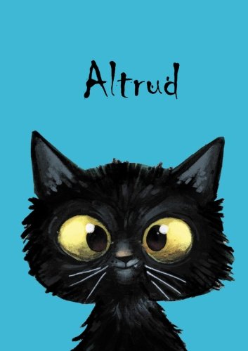 Altrud: Altrud - Katzen - Malbuch / Notizbuch / Tagebuch: A5 - blanko (German Edition)