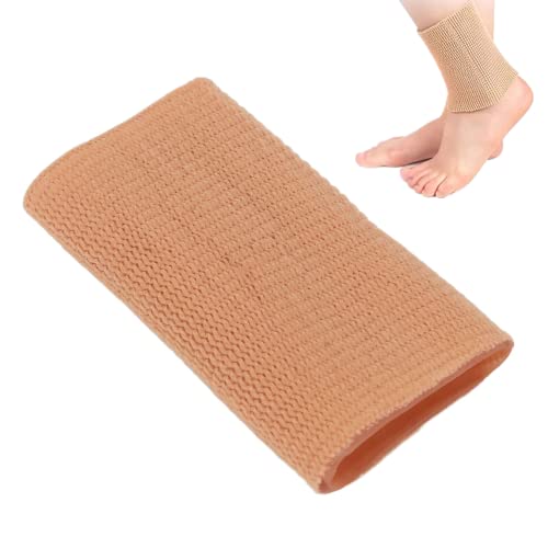 Dioche Knöchelstütze Ärmel Eiskunstlauf Knöchelschutz Sport Knöchelschutz Männer Frauen Elastischer Druck Sport Fußschutz Ferse(Hautfarbe)