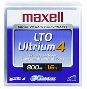 Image of Maxell 183906 5-Pack LTO Ultrium 4 Tape Cartridge LTO-4 800GB (Native) / 1.6TB 120 Transfer Rate