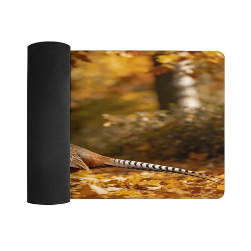 Faisan D'automne Desk Pad resistente al agua grande miniatura 3