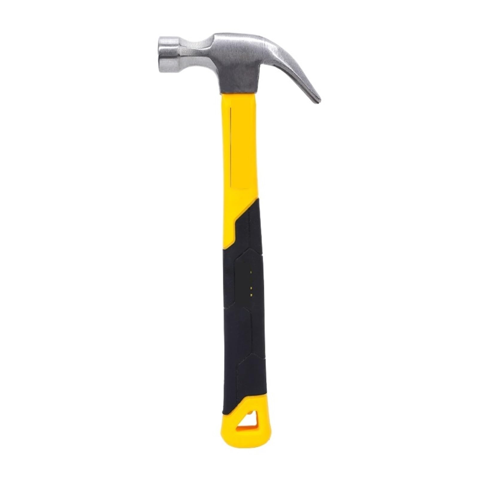 Martillo de garra con mango de fibra, herramientas for trabajar la madera, martillo de acero, cabeza de martillo, herramientas manuales multifunción for reparación del hogar