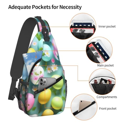 Mochila bandolera de hombro para senderismo y viaje miniatura 4