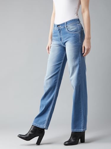 Image of Dolce Crudo High Rise Wide Leg Jeans for Women