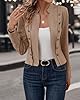 DEPENSL Womens Faux Suede Jackets Early Fall Cloth... #4