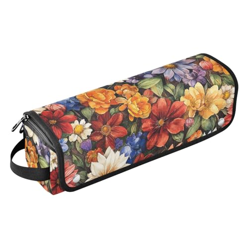 Bolsa de viaje para herramientas para el cabello con alfombrilla resistente al calor, estuche de viaje grande para herramientas calientes, rizador, planchas planas, voluminizador de cabello, estilismo
