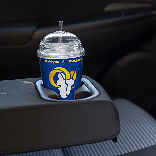Image of Rico Industries NFL Football Rookie of The Year 12oz Acrylic Tumbler, Youth Tumbler with Swirly Straw