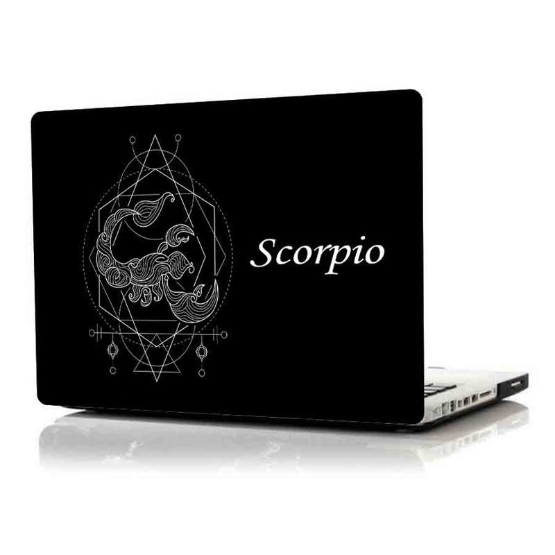 Astrological Symbol "Scorpio" Printed Laptop Sticker/Skin HD Quality, Scratchproof, Zodiac Sign Laptop Sticker for Office Girls & Boys Easy to Apply Laptop Skin for all types of Laptops and Model upto 15.75 inches (B091Q5XJ7N) Amazon Price History, Amazon Price Tracker