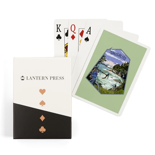 Lantern Press Sausalito, California, Juego de Cartas Poker