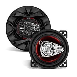 BOSS Audio Systems CH4230 Chaos Exxtreme Series 4 x 10 Inch Car Door Speakers – 400 Watts Max (per Pair), Coaxial 3 Way, Full Range, 4 Ohms, Sold in Pairs, Bocinas para Carro