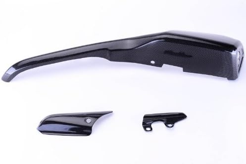 Bestem CBHO-CB1K-HSD Black Carbon Fiber Heat Shield Covers for Honda CB1000R 2008 - 2013