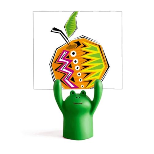 Grenouille porte-mémo de style mexicain pour décoration de bureau ludique