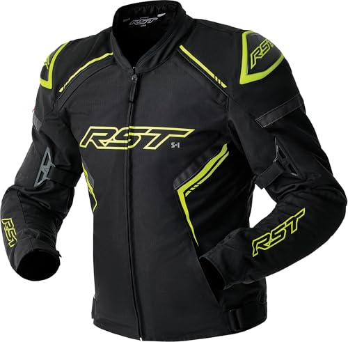 Veste textile moto imperméable RST S1 D3O sécurité pluie