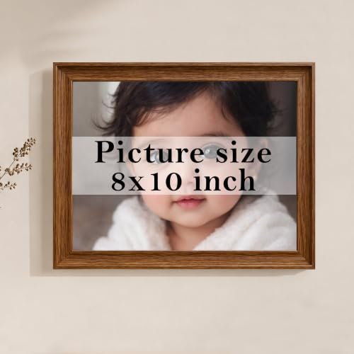 Image of Personalized Raksha Bandhan Gift Photo Frame With Rakhi (Optional) Premium Cave Design Picture Frame Customize By Photo Upload For Rakhi, Brother, Sister, Couple, Parents For Wall Only - 8R, 8x10 Inch