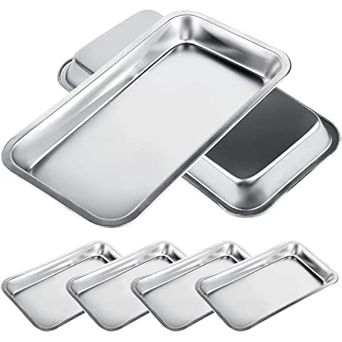 Vegena Plateaux de service en acier inoxydable Cover