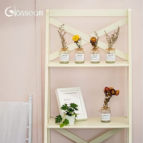 Glass Flowers Bud Vases Clear: 16Pcs 4.2Oz With Twine Rope And Labels, Boho Vases Apothecary Bottles Vintage Home Decor, Vases For Centerpieces For Wedding Decor, Centerpieces, 2.2'' X 4.05'' #TOP3