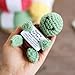 SUYBHEUN Positive Crochet Animals, Handmade Crochet Turtle Cute Stuff, Motivational Gifts for Women Men Teens Inspirational Birthday Gifts for Women