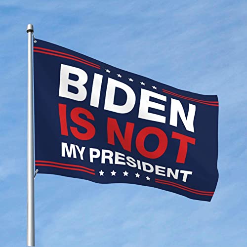 Bandera Biden is Not My President de 152x244 cm ideal para cubrir paredes de dormitorios