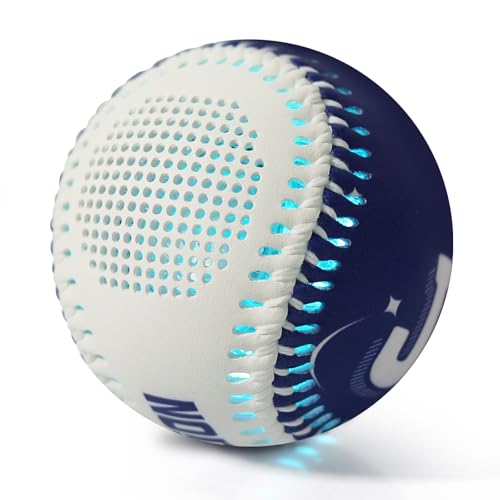 JIOBOLION Baseball Bluetooth Speaker with LED Lights