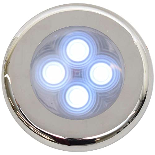 Aqua Signal Boat LED Courtesy Light 16408-7 | Bogota White 12VDC