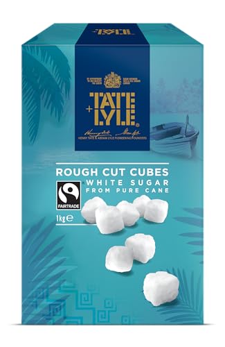Tate & Lyle Rough Cut White Sugar Cubes for Hot Drinks - 1kg