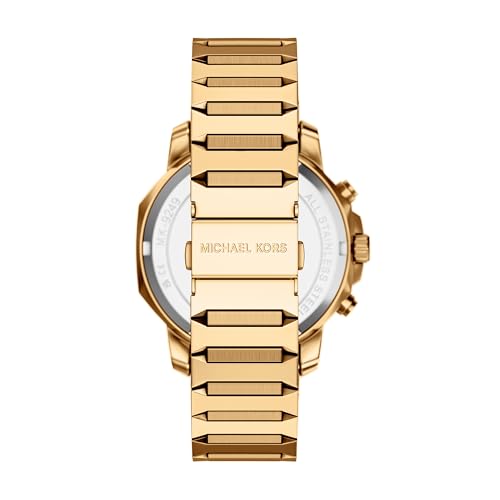 Image of Michael Kors Prescott Gold Watch MK9249