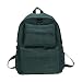 Produktbild Mode Rucksack Wasserdichter Nylon Damen Reiserucksack Reisetasche Schultasche Schulmädchen Schultasche Mädchen Schultasche 30cm13cm40cm Grün