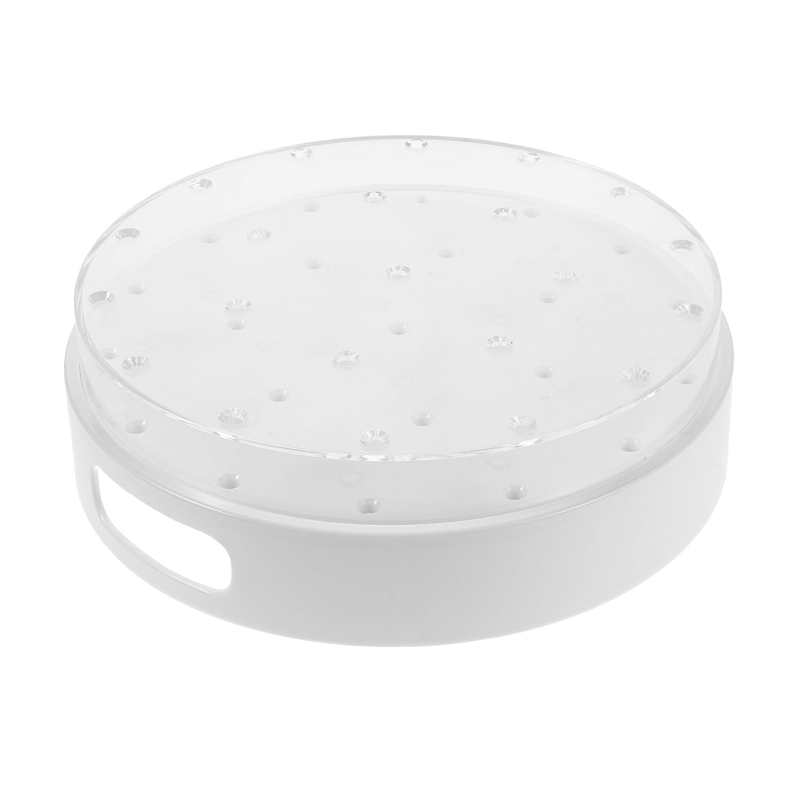 Présentoir à sucettes 22 trous transparent au design épuré et stable