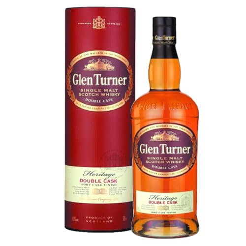 Whisky Glen Tuner Heritgee Double Cask Single Malt Whiskey Escocês Port 700ml Teor 40% Barris De Vinho