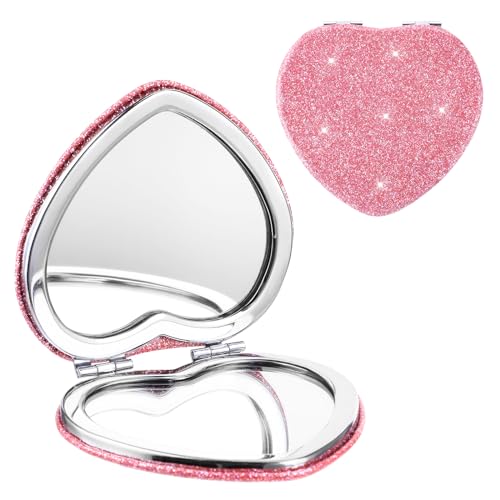 Mabor Heart Shaped Compact Mirror