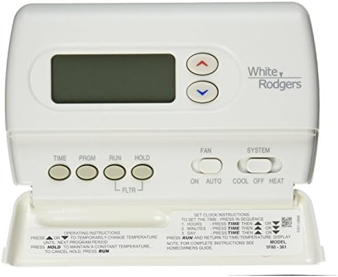 White Rodgers 1f80 361 Emerson 80 Series Single Stage Programmable Thermostat Model 1f80 361 Tools Home Improvement Amazon Com