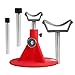 Hoofjack Combo Horse & Draft Size Farrier Hoof Stand Red