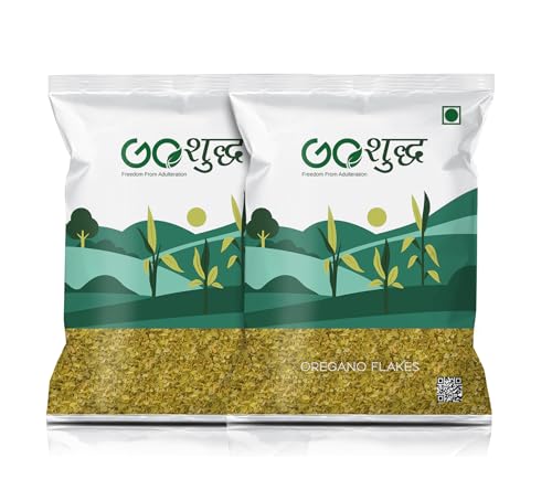 Goshudh Oregano Flakes 250gm Each (Pack Of 2) 500g | Italian Seasoning for Pizza, Pasta & Snacks