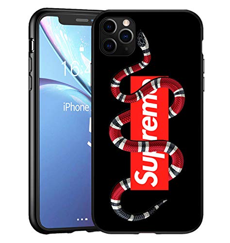 Toxdi Sup x GG Snake Logo iPhone 11 Pro Funda, Carcasa Silicona Protector Anti-Choque Ultra-Delgado Anti-arañazos Case Caso para Teléfono iPhone 11 Pro (GG05)