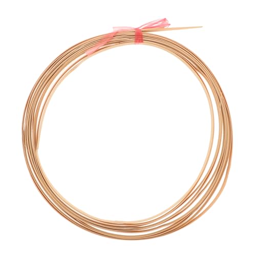 DOITOOL 2 Rolls Weaving Strips of Natural Material for Crafts for Basket Making Furniture Repair Durable Sturdy Long Smooth Surface for Easy Shaping