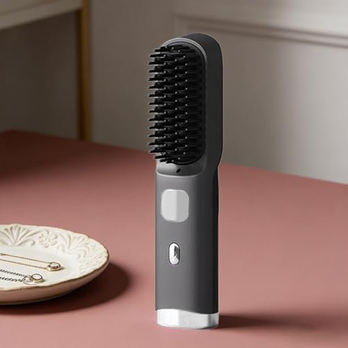 Brosse thermique à chauffage rapide avec écran LCD protecteur