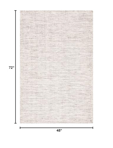 Tapete SAFAVIEH Vermont 4 x 6 ft, marrón e ivoire miniatura 2