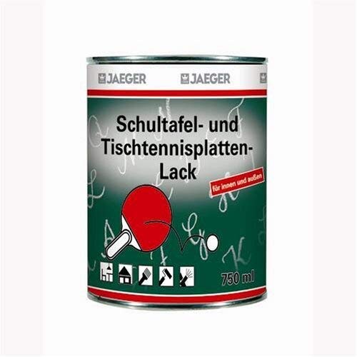 Preisvergleich Produktbild Schultafellack Tafellack Tischtennisplattenlack 750 ml - grün