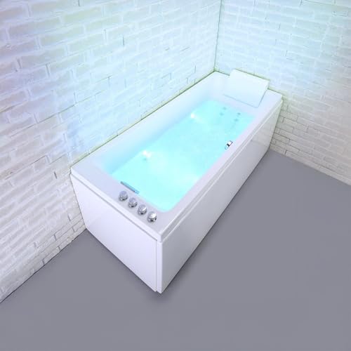 SPALINA TENZO Wave - Bañera de hidromasaje Clásica L. 170 x l. 70 cm