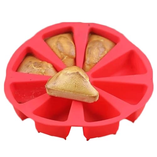 Moule scone en silicone durable à 8 cavités pour la cuisson précise au four - 2